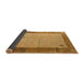 Sideview of Abstract Sedona Brown Modern Rug, abs4714