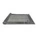 Sideview of Abstract Gray Modern Rug, abs4714gry