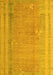 Abstract Yellow Modern Rug, abs4715yw