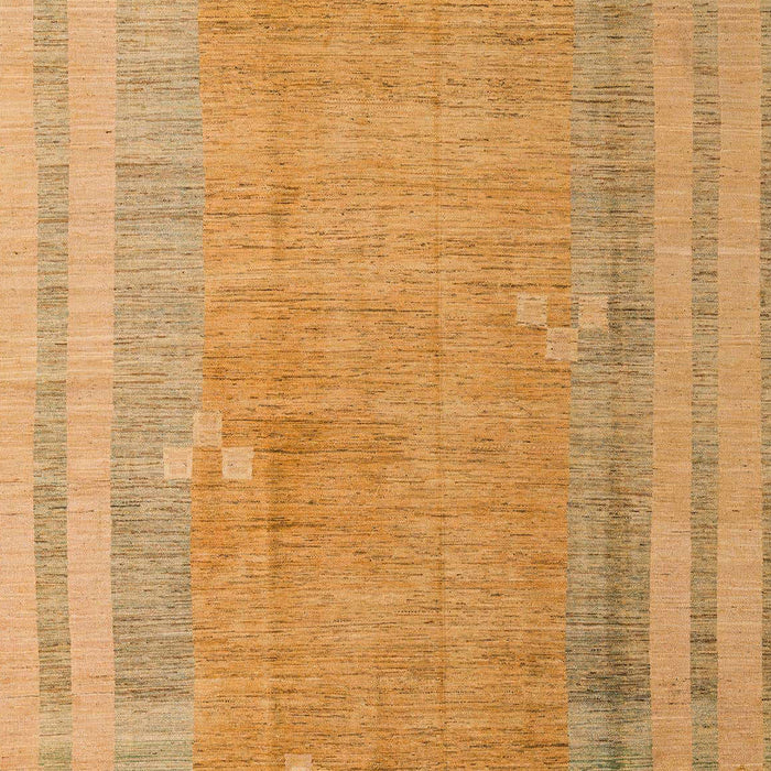 Machine Washable Abstract Orange Rug, wshabs4715