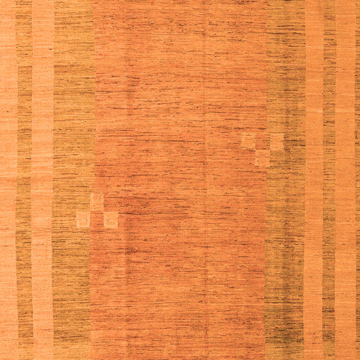 Abstract Orange Modern Rug, abs4715org