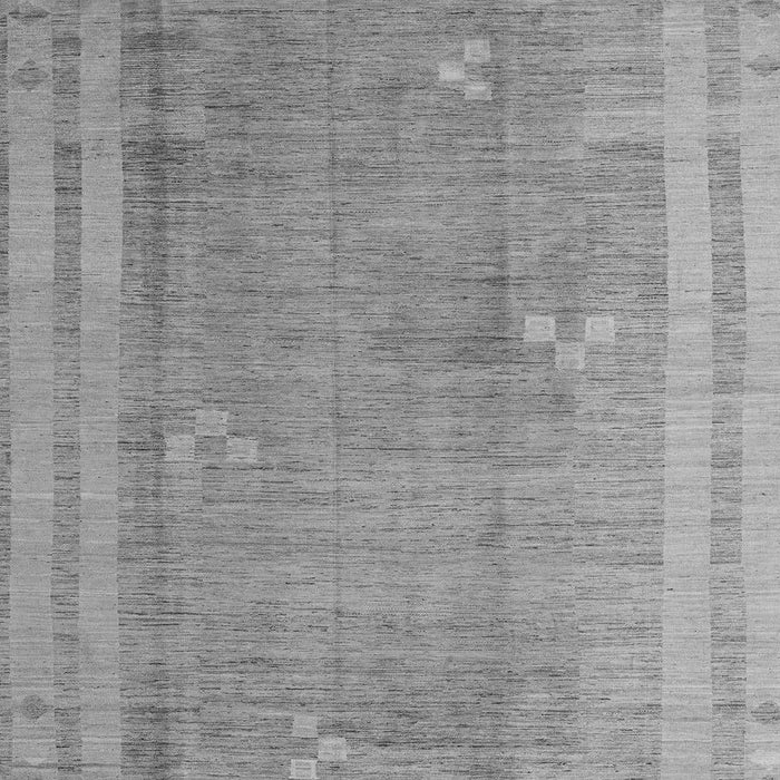 Square Abstract Gray Modern Rug, abs4715gry