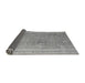 Sideview of Abstract Gray Modern Rug, abs4715gry