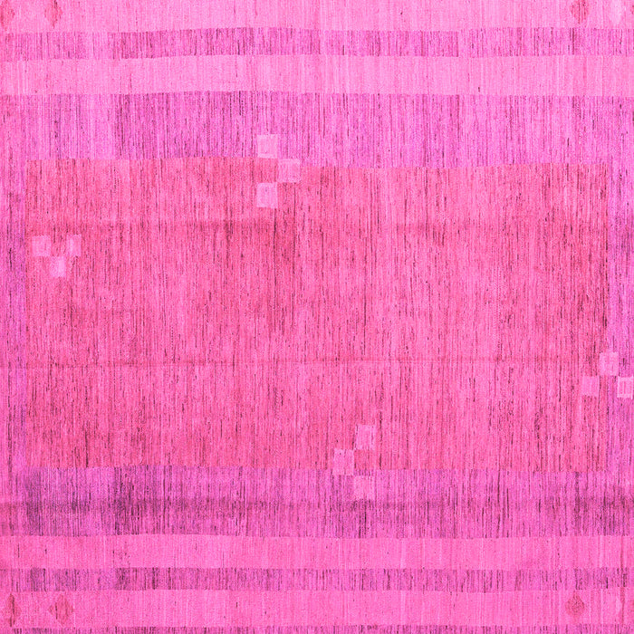 Square Abstract Pink Modern Rug, abs4715pnk