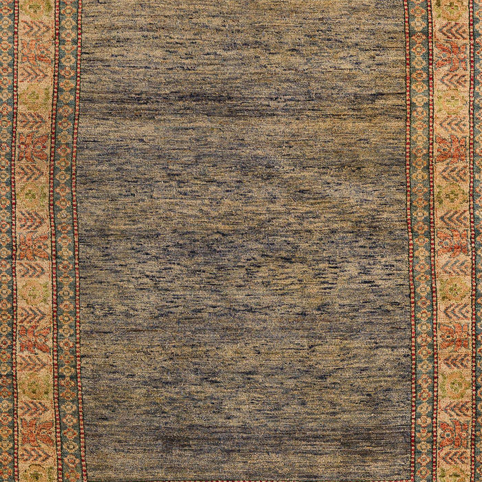 Machine Washable Abstract Dark Sienna Brown Rug, wshabs4716
