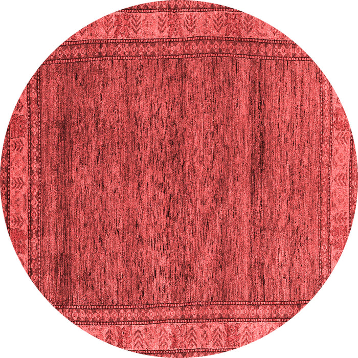 Abstract Red Modern Rug, abs4716red