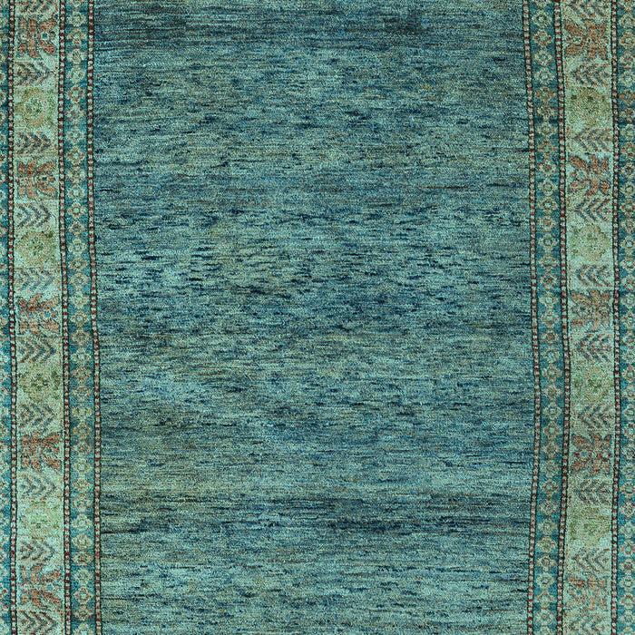 Abstract Light Blue Modern Rug, abs4716lblu