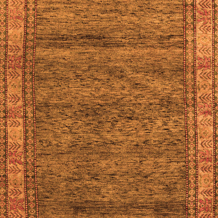 Machine Washable Abstract Orange Modern Area Rugs, wshabs4716org