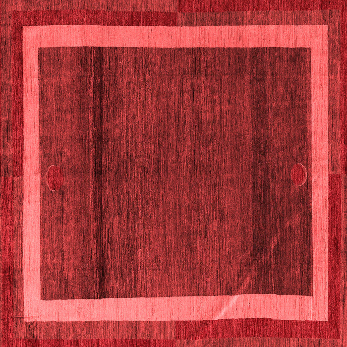 Machine Washable Abstract Red Modern Rug, wshabs4717red