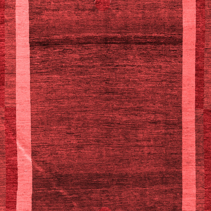 Machine Washable Abstract Red Modern Rug, wshabs4717red