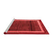 Modern Red Washable Rugs