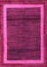 Abstract Pink Modern Rug, abs4717pnk