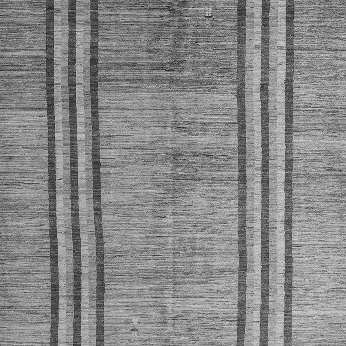 Square Abstract Gray Modern Rug, abs4718gry