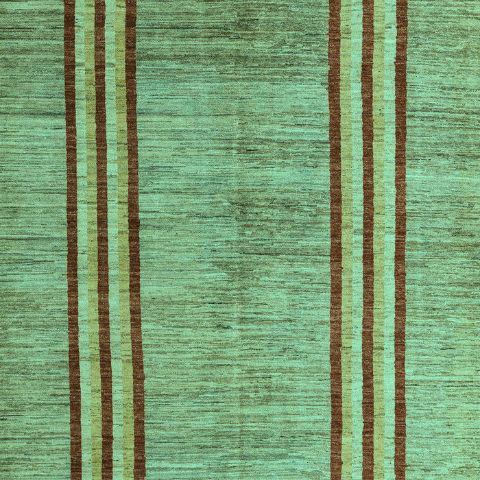 Abstract Turquoise Modern Rug, abs4718turq