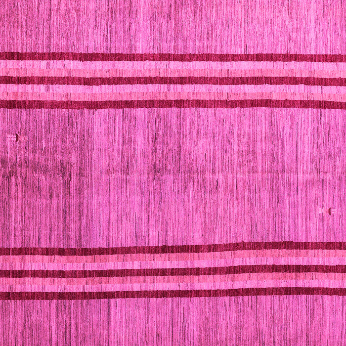 Square Machine Washable Abstract Pink Modern Rug, wshabs4718pnk