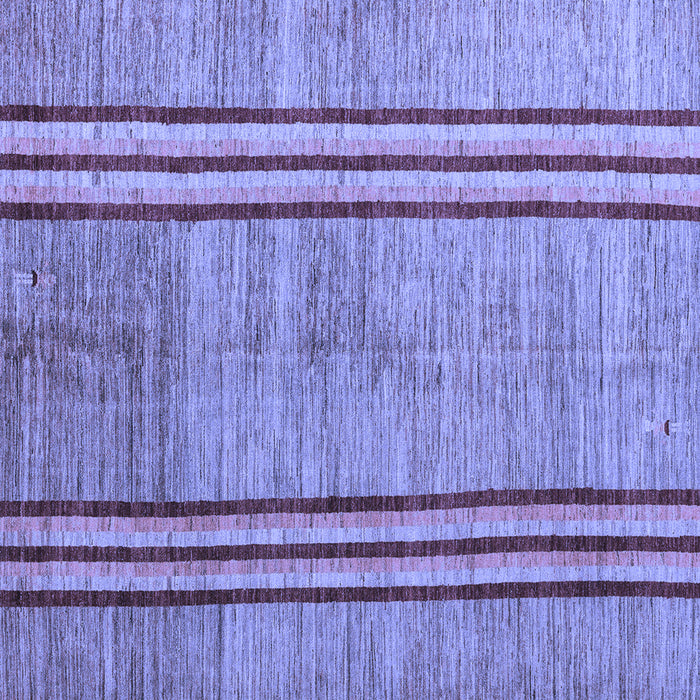 Square Abstract Blue Modern Rug, abs4718blu