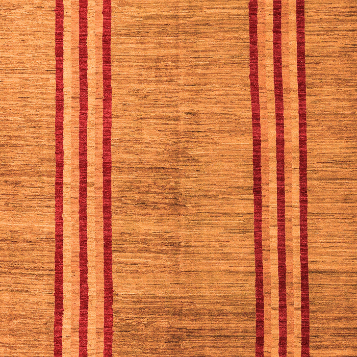 Machine Washable Abstract Orange Modern Area Rugs, wshabs4718org