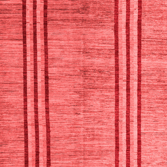 Machine Washable Abstract Red Modern Rug, wshabs4718red