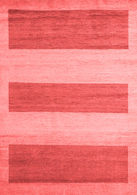 Solid Red Modern Rug, abs4719red