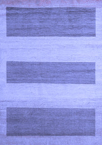 Solid Blue Modern Rug, abs4719blu