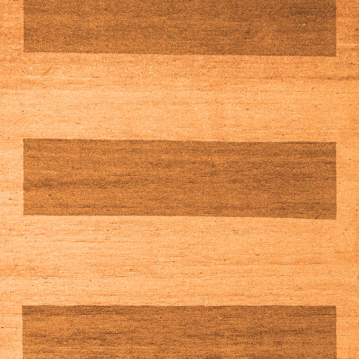 Machine Washable Solid Orange Modern Area Rugs, wshabs4719org