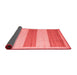 Solid Red Modern Area Rugs