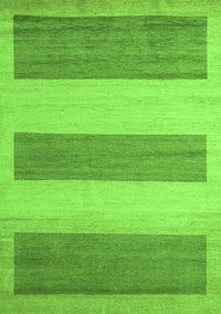 Solid Green Modern Rug, abs4719grn