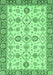 Oriental Emerald Green Traditional Rug, abs471emgrn