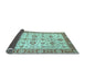 Sideview of Oriental Light Blue Traditional Rug, abs471lblu