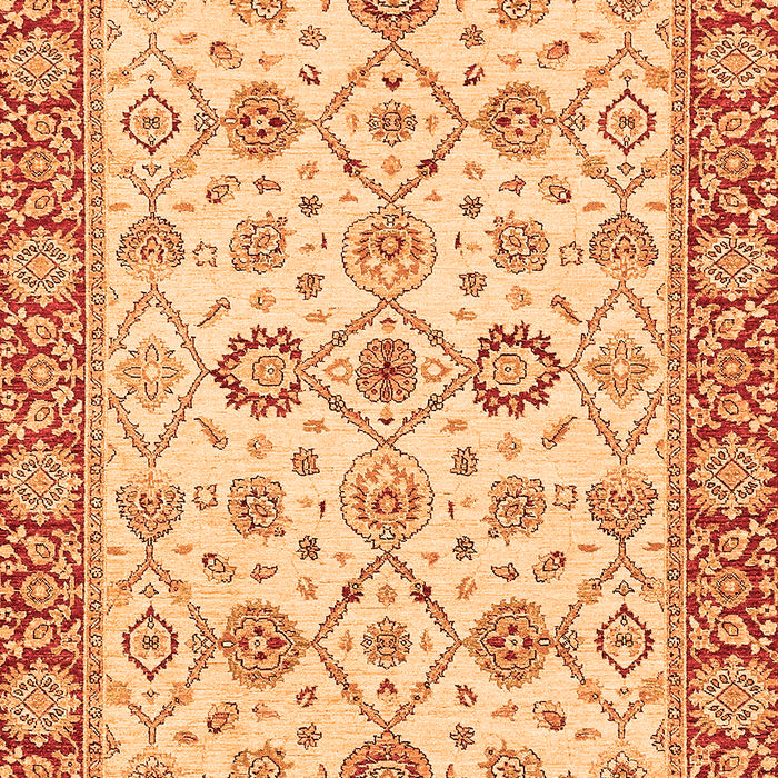 Oriental Orange Traditional Rug, abs471org