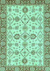 Oriental Turquoise Traditional Rug, abs471turq