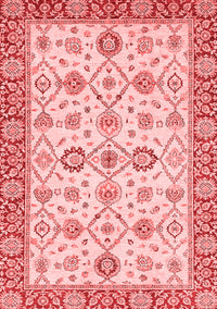 Oriental Red Traditional Rug, abs471red