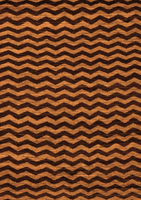 Abstract Orange Modern Rug, abs4720org