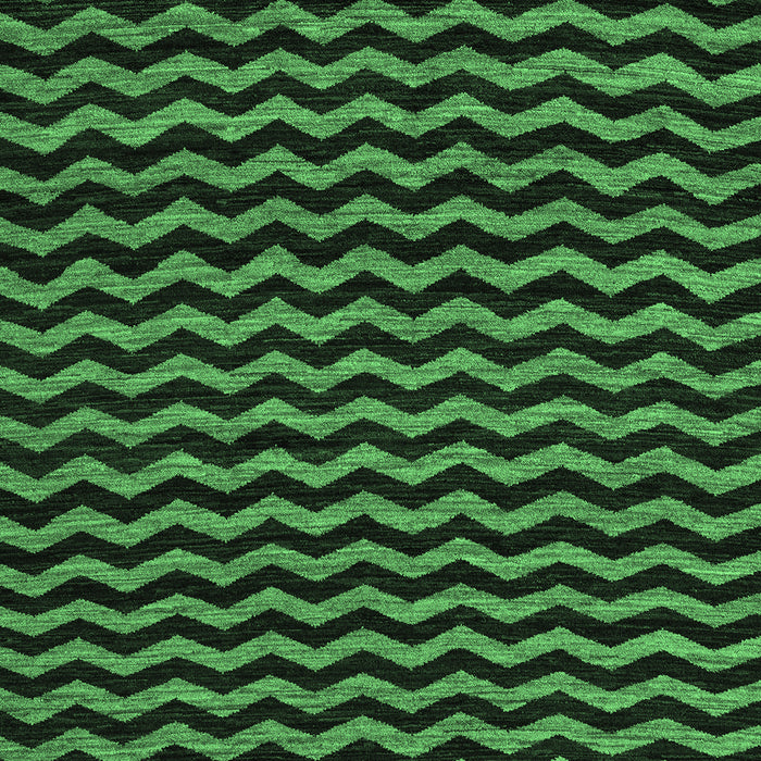 Machine Washable Abstract Emerald Green Modern Area Rugs, wshabs4720emgrn