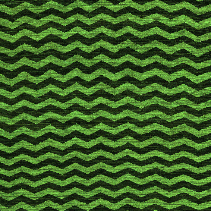 Abstract Green Modern Rug, abs4720grn