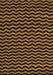 Abstract Brown Modern Rug, abs4720brn