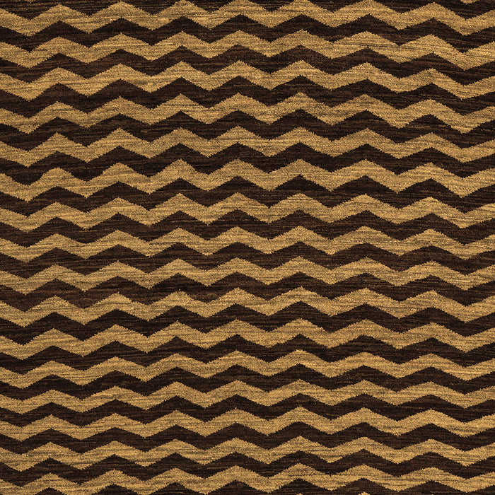 Abstract Brown Modern Rug, abs4720brn