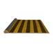 Sideview of Oriental Yellow Modern Rug, abs4722yw