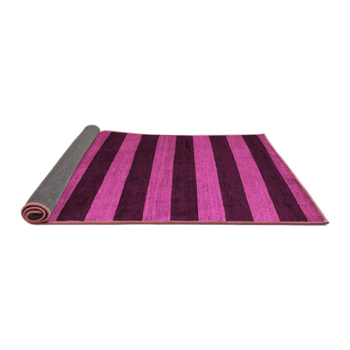 Sideview of Oriental Pink Modern Rug, abs4722pnk