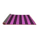 Sideview of Oriental Purple Modern Rug, abs4722pur