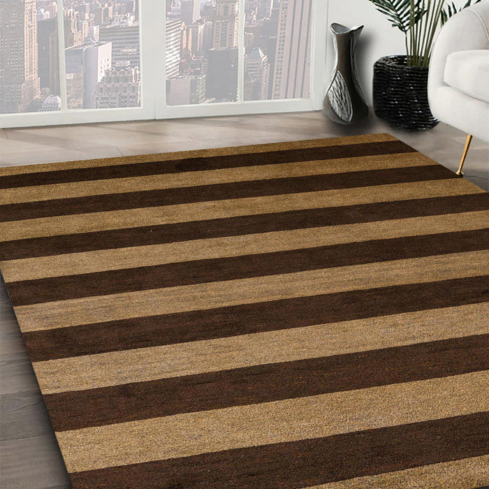 Machine Washable Abstract Night Red Rug in a Family Room, wshabs4722