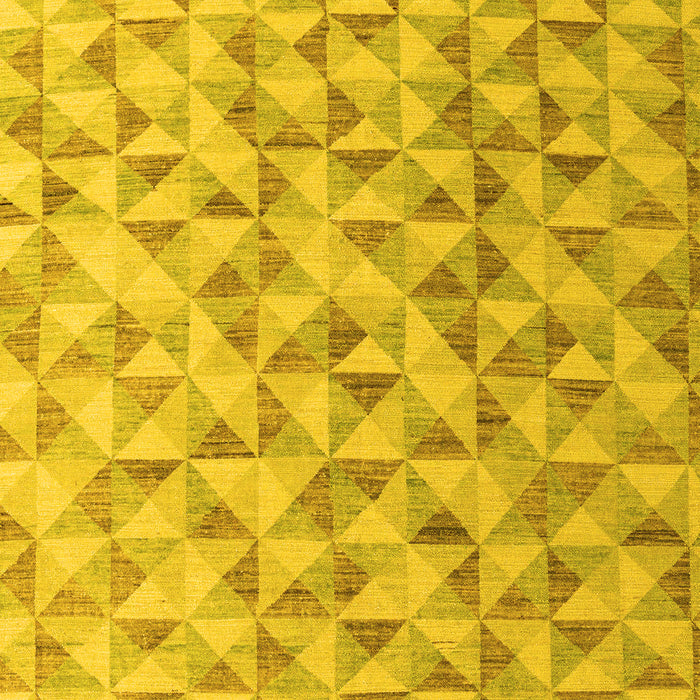 Oriental Yellow Modern Rug, abs4723yw