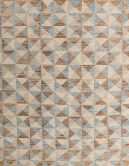 Abstract Brown Oriental Rug, abs4723