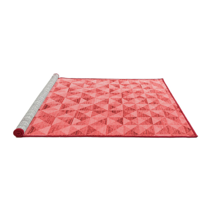 Modern Red Washable Rugs
