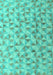 Oriental Turquoise Modern Rug, abs4723turq