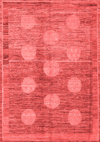 Oriental Red Modern Rug, abs4724red