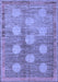 Oriental Blue Modern Rug, abs4724blu