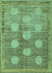 Oriental Turquoise Modern Rug, abs4724turq