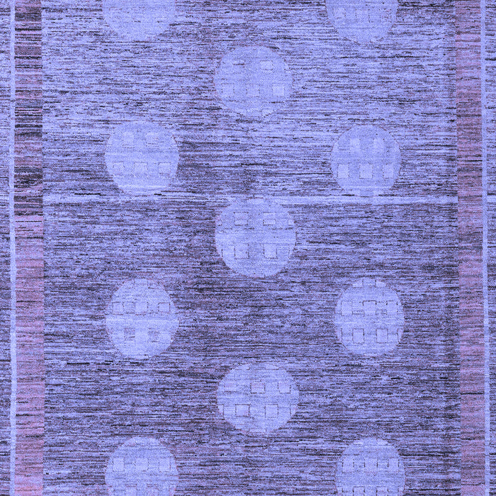 Machine Washable Oriental Blue Modern Rug, wshabs4724blu