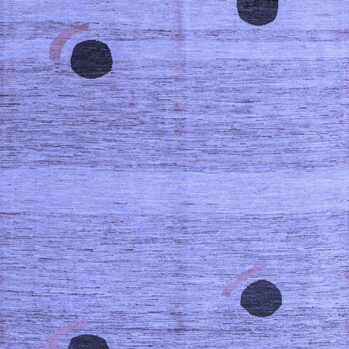 Machine Washable Oriental Blue Modern Rug, wshabs4725blu